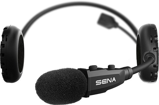 Sistem komunikimi moto Sena 3S Plus Boom, Bluetooth 4.1, interkom 400m, i zi