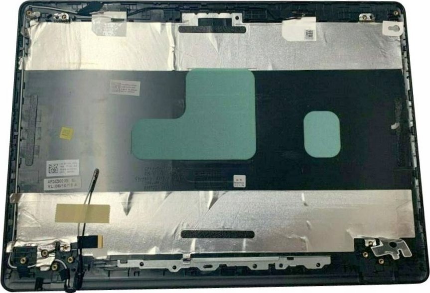 Kapak i pasmë LCD Dell për laptop 3490, me antena WLAN, i zi