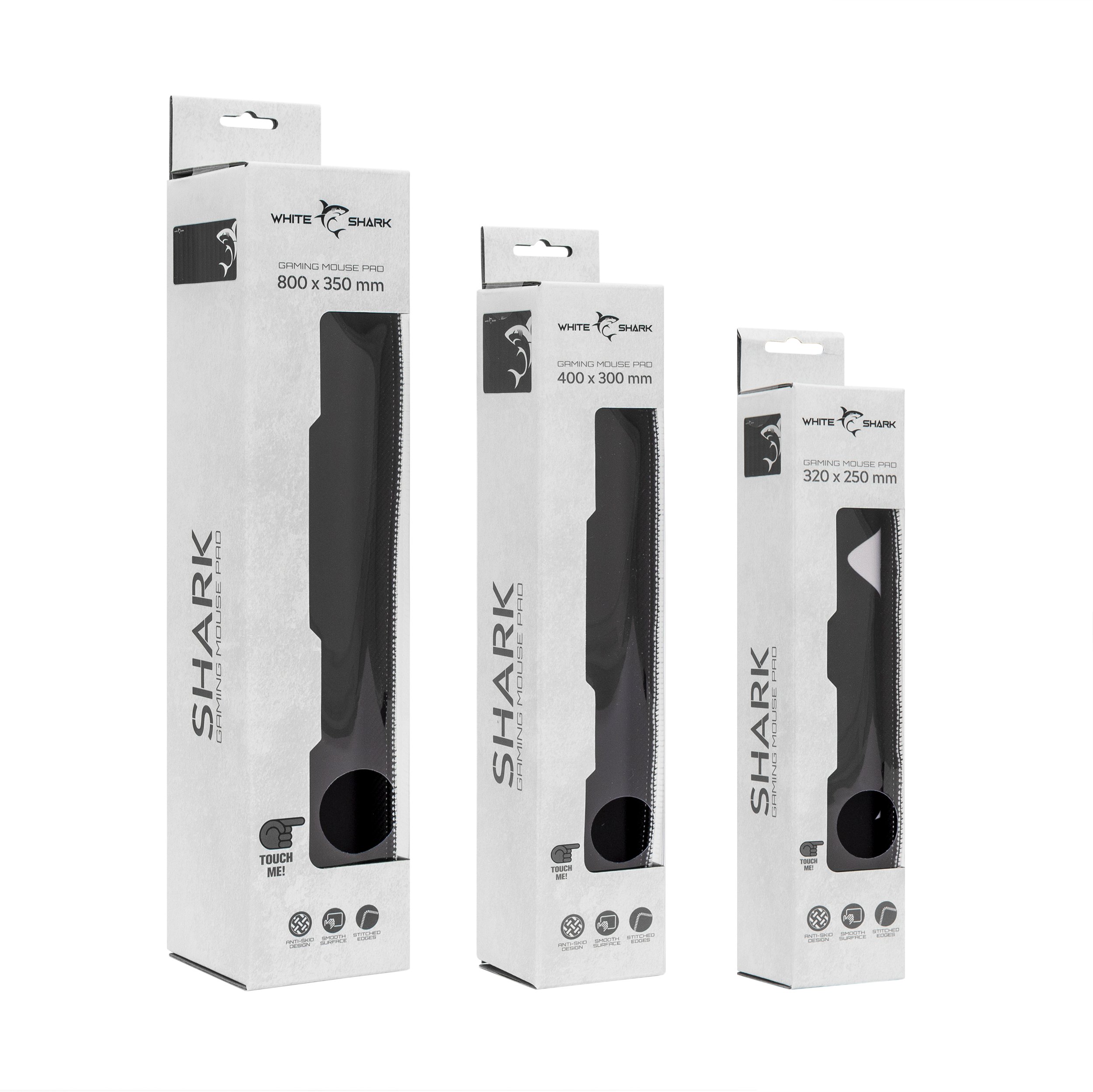 Mouse pad White Shark MP-1965, 3mm, gaming, i zi