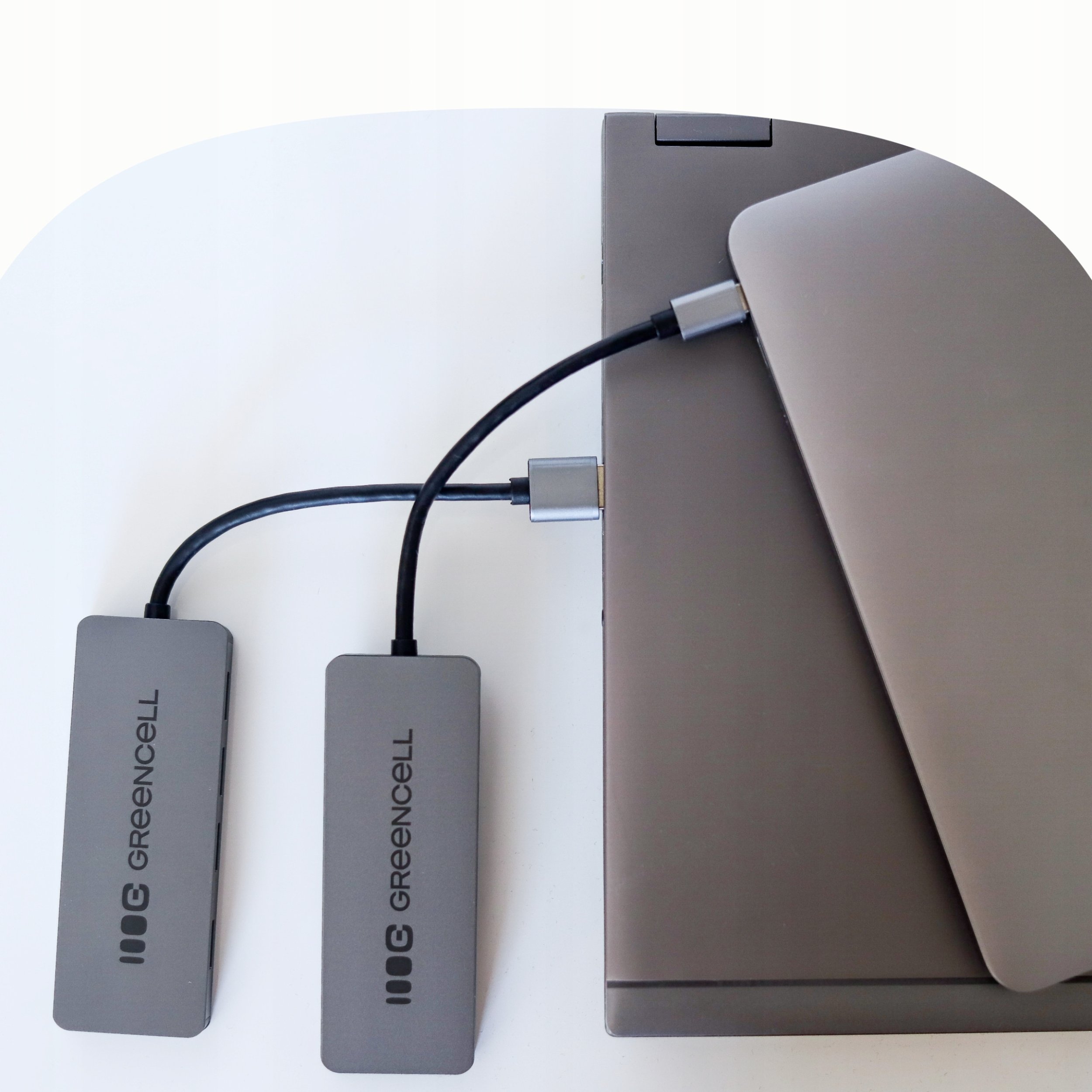USB hub GreenCell HUB GC A4A, 4 porta USB A 3.0, i zi