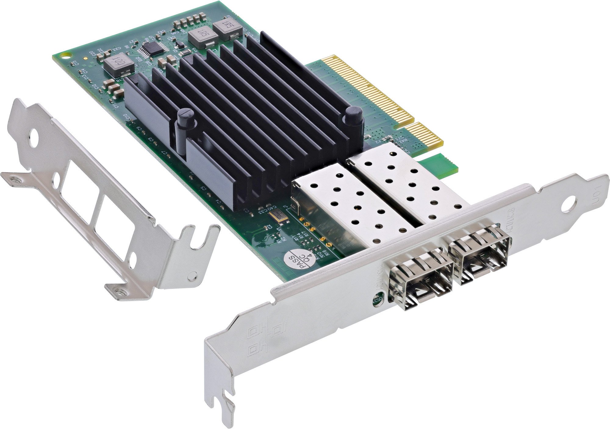 Kartë rrjeti InLine Dual 10G, 2x SFP+, PCIe x8