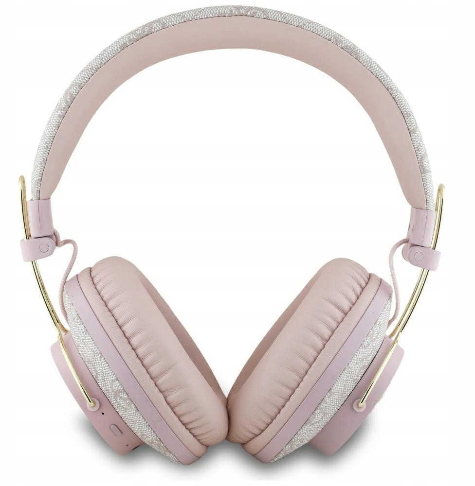 Kufje Bluetooth Guess GUBHS72P4FC4MP, on ear, ENC, rozë