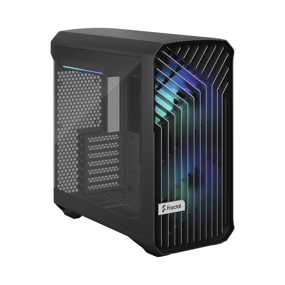 Kasë për PC Fractal Design Torrent Compact RGB Black TG, e zezë