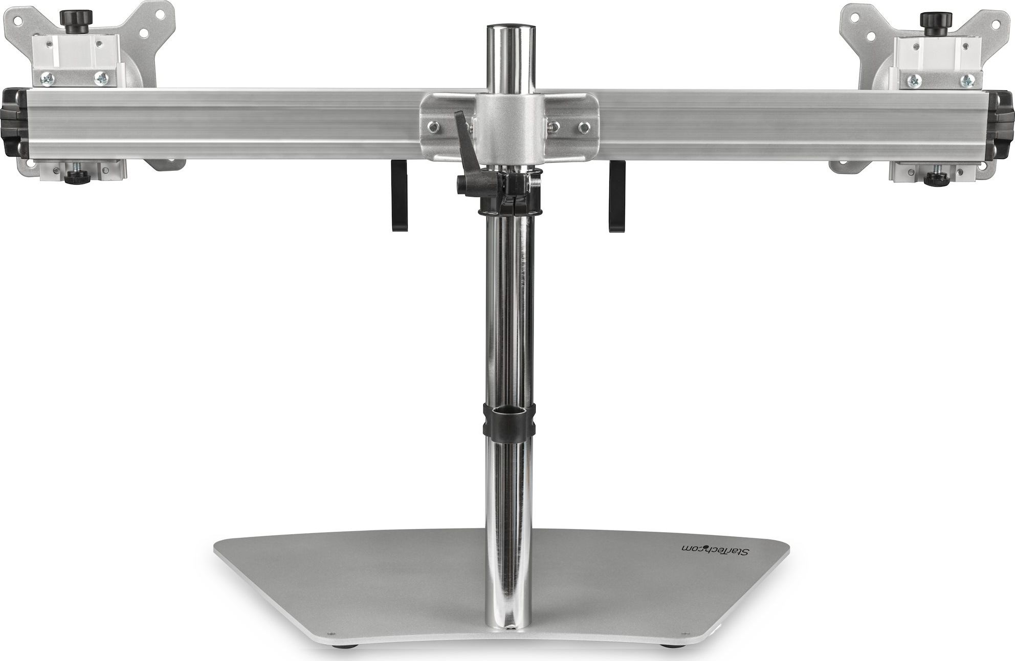 Qëndrim për dy monitorë StarTech, deri 24", rregullim lartësie, i zi