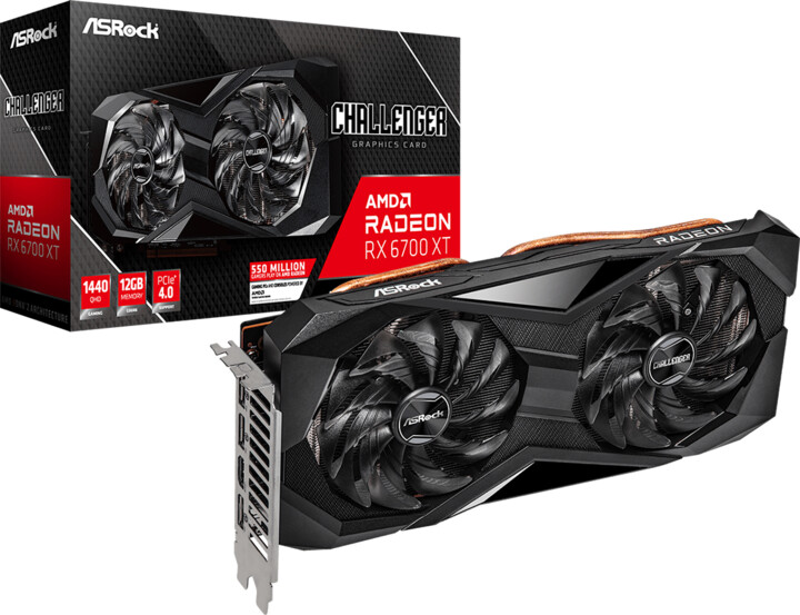 Kartelë grafike ASRock Radeon RX 6700 XT Challenger D 12GB GDDR6