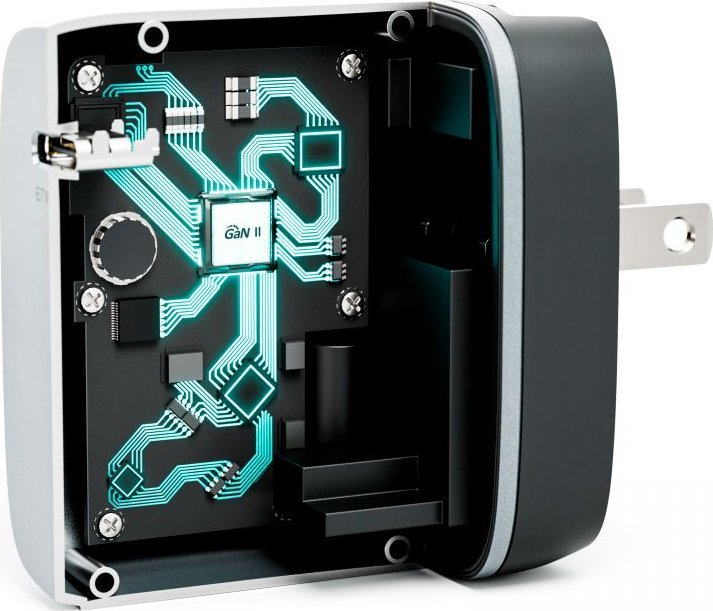 Karikues Alogic Rapid Power, 67W, GaN, port ndërkombëtar, i bardhë
