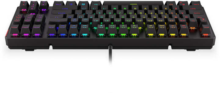 Tastierë Endorfy Thock TKL Blue, Kailh Blue, US, e zezë