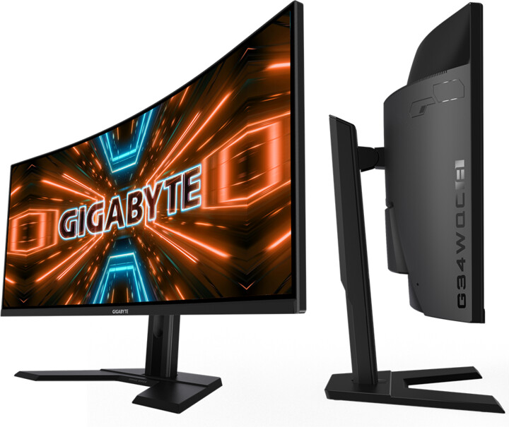 Monitor GIGABYTE G34WQC A - LED  34 ", UW-QHD, i zi