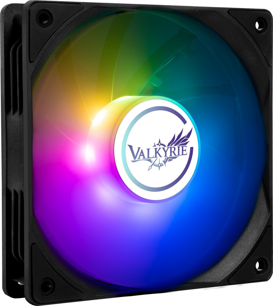 Ftohës Valkyrie V12R ARGB Reverse, 120 mm, i zi