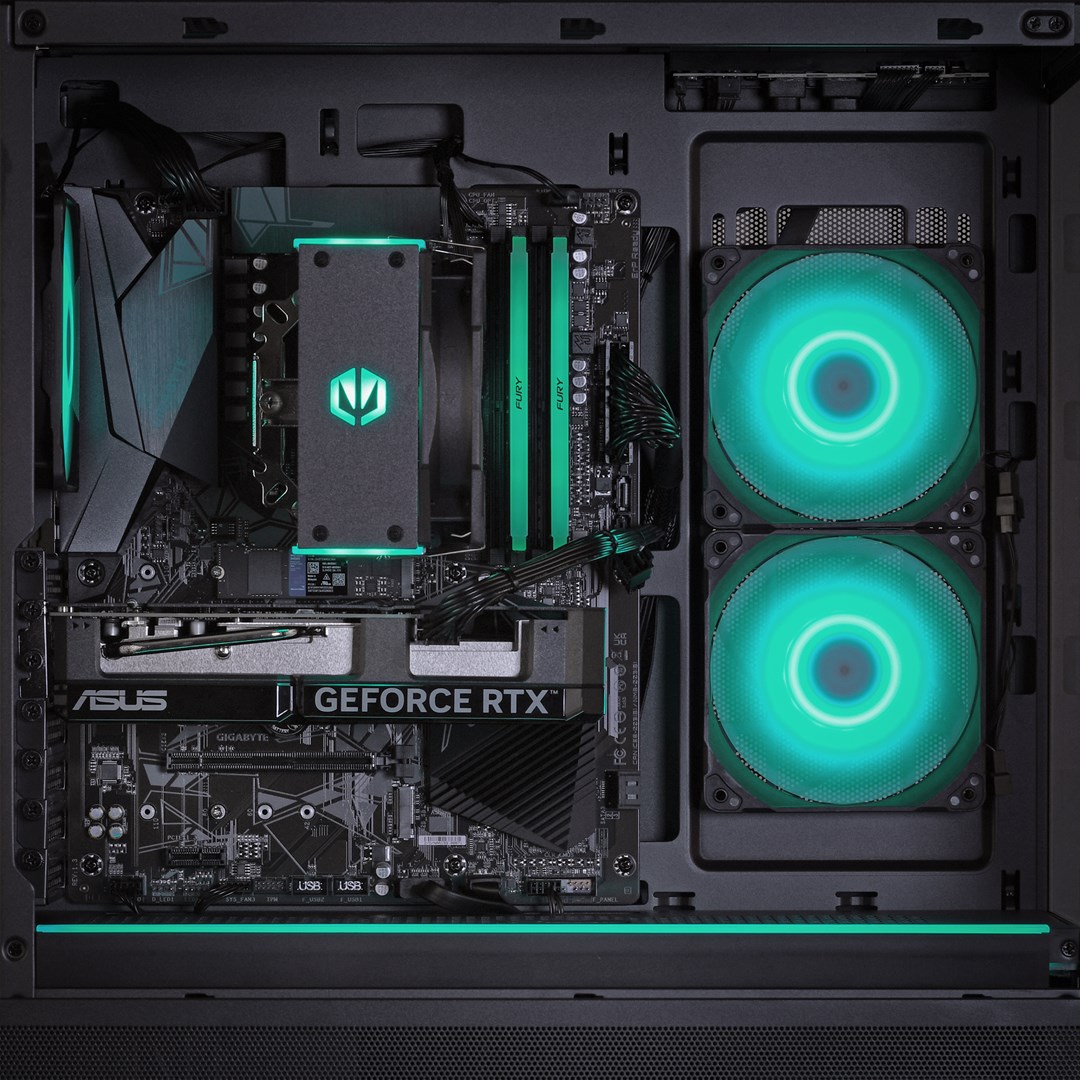 Kompjuter gaming Actina Ryzen 5 7600, 32GB DDR5, 1TB SSD, Radeon RX 9070, i zi