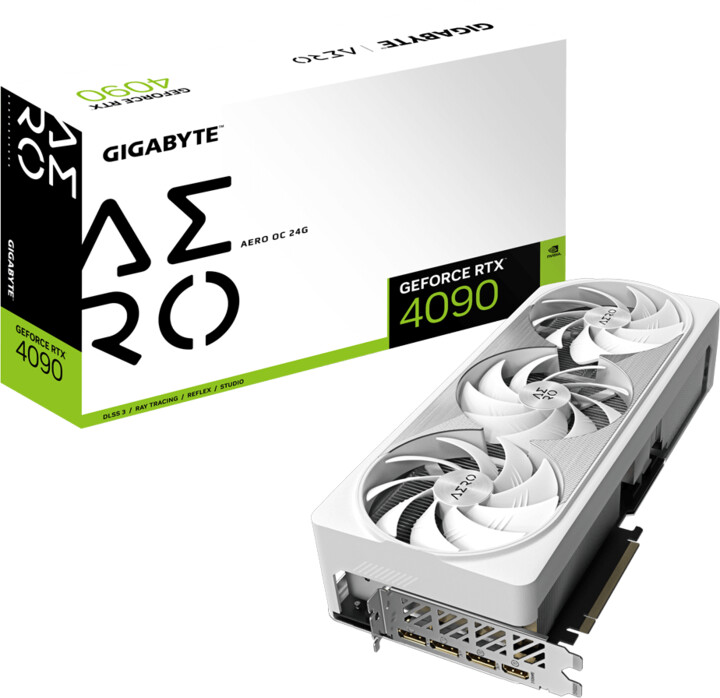 Kartelë grafike Gigabyte GeForce RTX 4090 Aero OC 24 GB GDDR6X