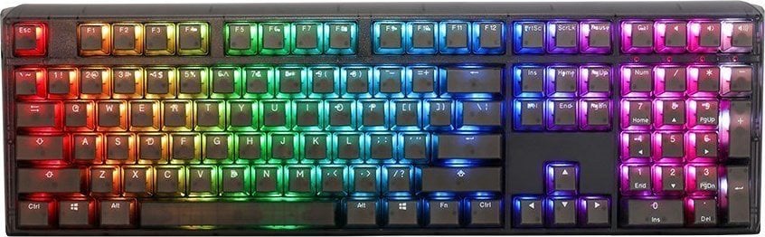 Tastierë gaming Ducky One 3 Aura, mekanike MX Speed Silver, RGB LED, e zezë