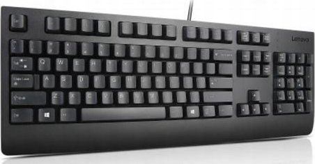 Tastierë Lenovo USB Keyboard 4X30M86893, e zezë