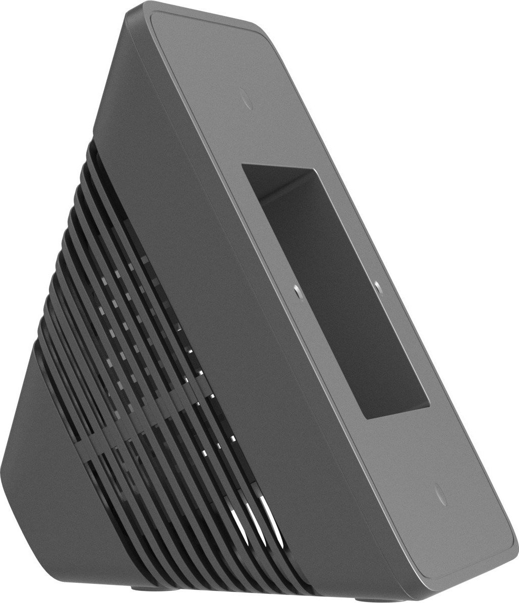 Stendë tavoline Sonoff për NSPanel NSPanel Pro, bazament trekëndësh, plastike, e zezë