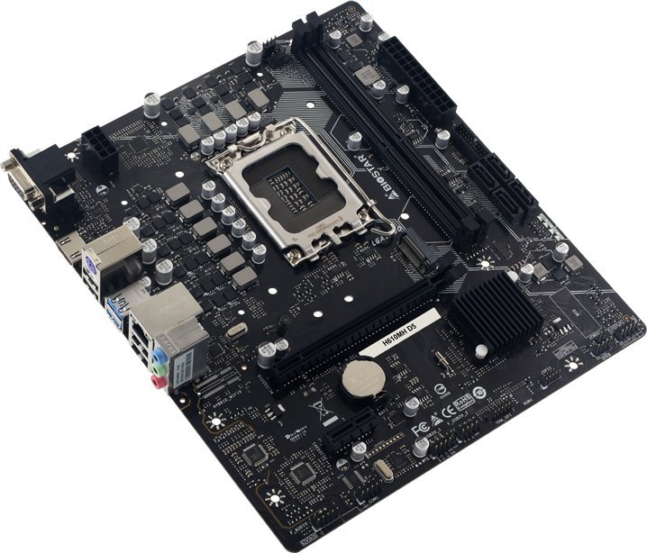 Pllakë amë Biostar H610MH D5, Intel H610, DDR5, mATX