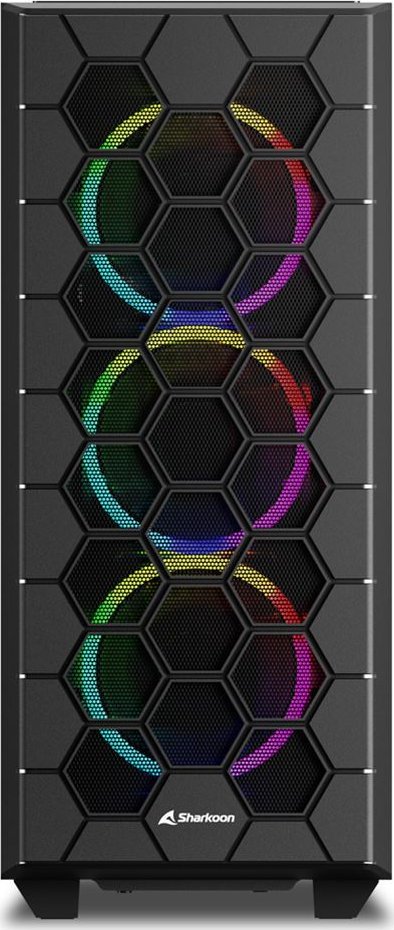 Kasë Sharkoon Hex ARGB, Midi Tower