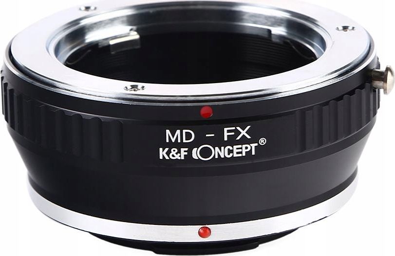 Adapter objektivi K&amp;F Concept KF06.060, Minolta MD në Fujifilm X, bronz dhe alumin