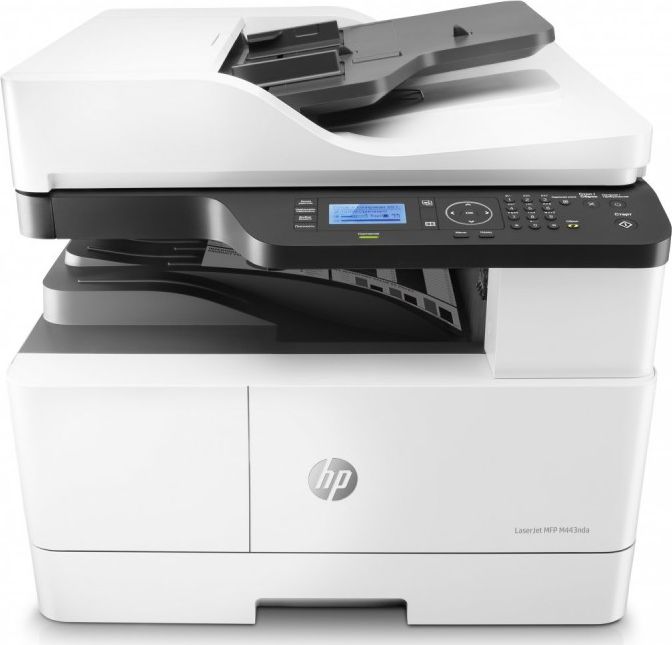 Printer HP LaserJet M443nda MFP, i bardhë
