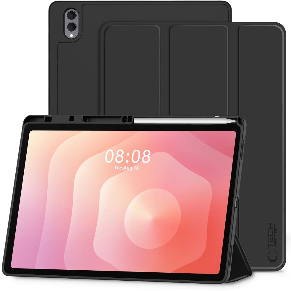 Mbulesë tablet Tech-Protect SmartCase Pen, Galaxy Tab S8 Ultra S9 Ultra S10 Ultra S11 Ultra 14.6", e zezë