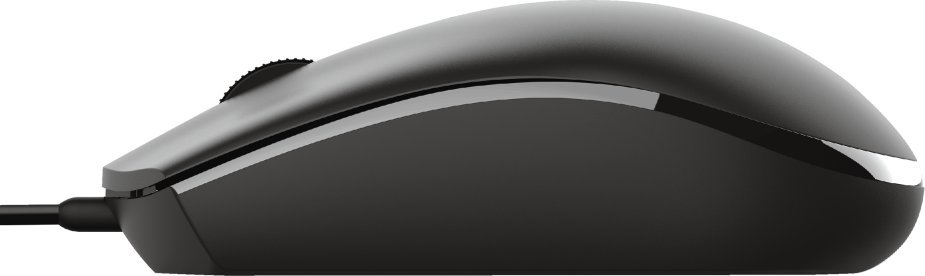Maus Trust TM-101, me kabllo, USB, i zi
