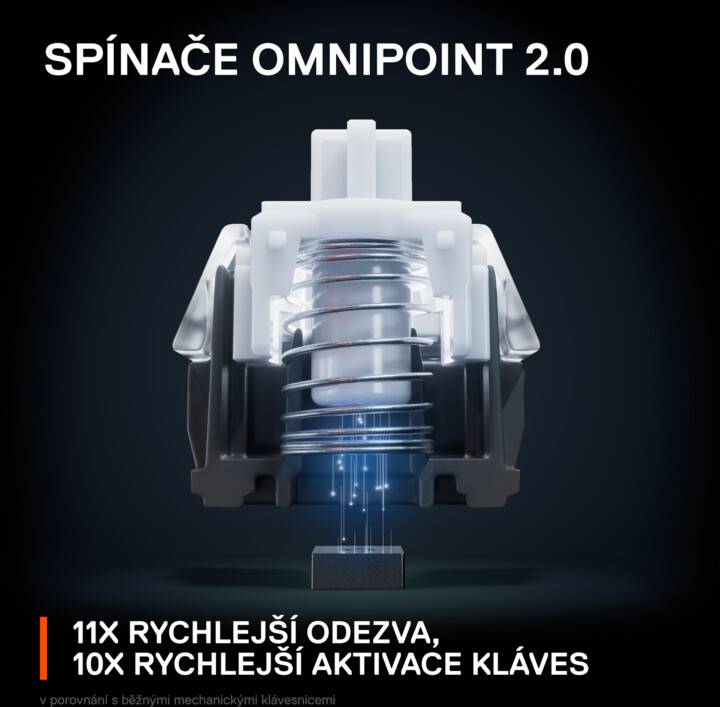 Tastierë SteelSeries Apex Pro Mini, OmniPoint 2.0, US