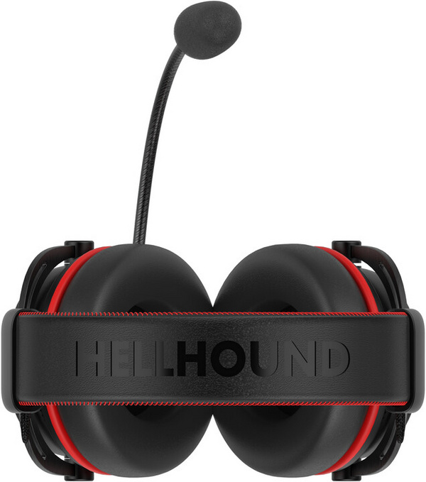 [OUTLET] Kufje CZC Gaming Hellhound, të zeza/ kuqe