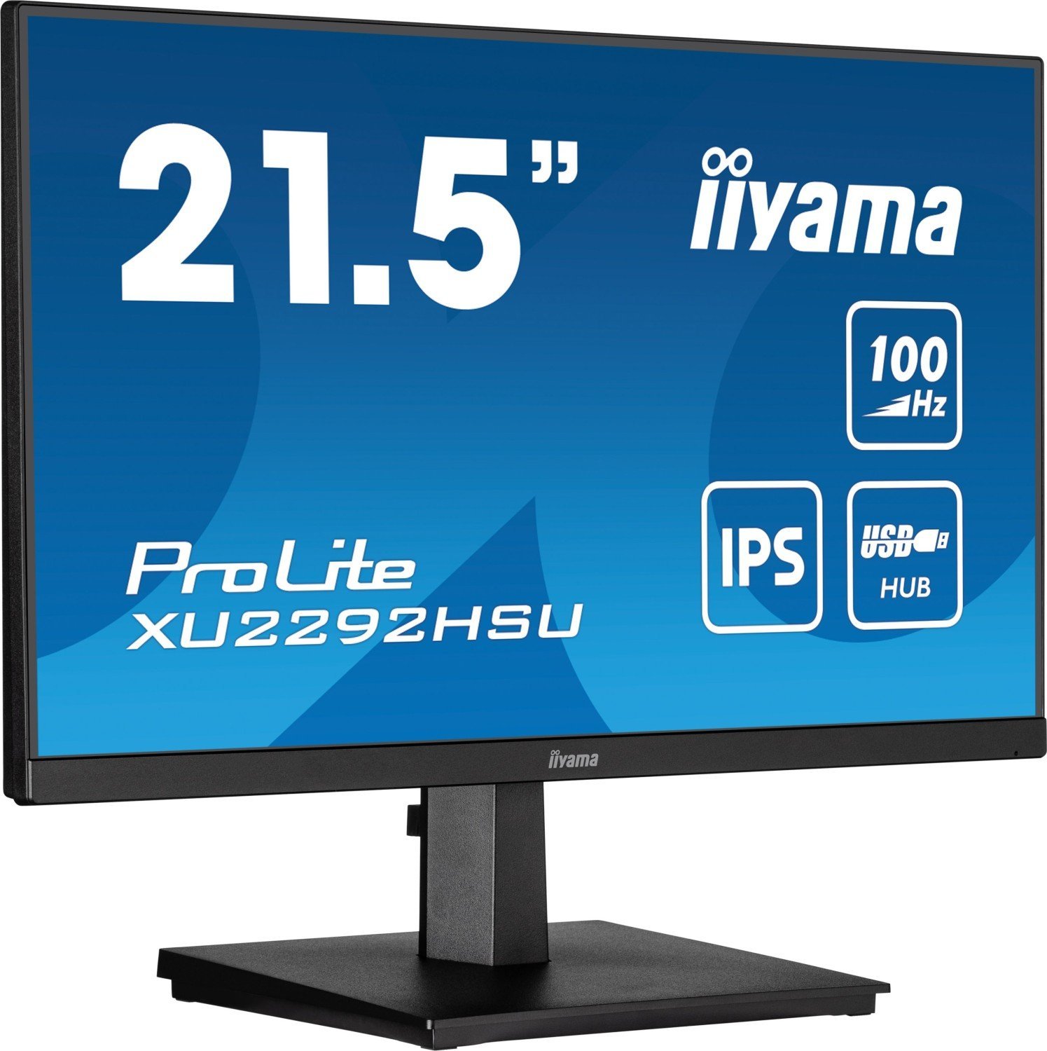 Монитор iiyama ProLite XU2292HSU-B6, 22", 100Hz, Full HD, црн