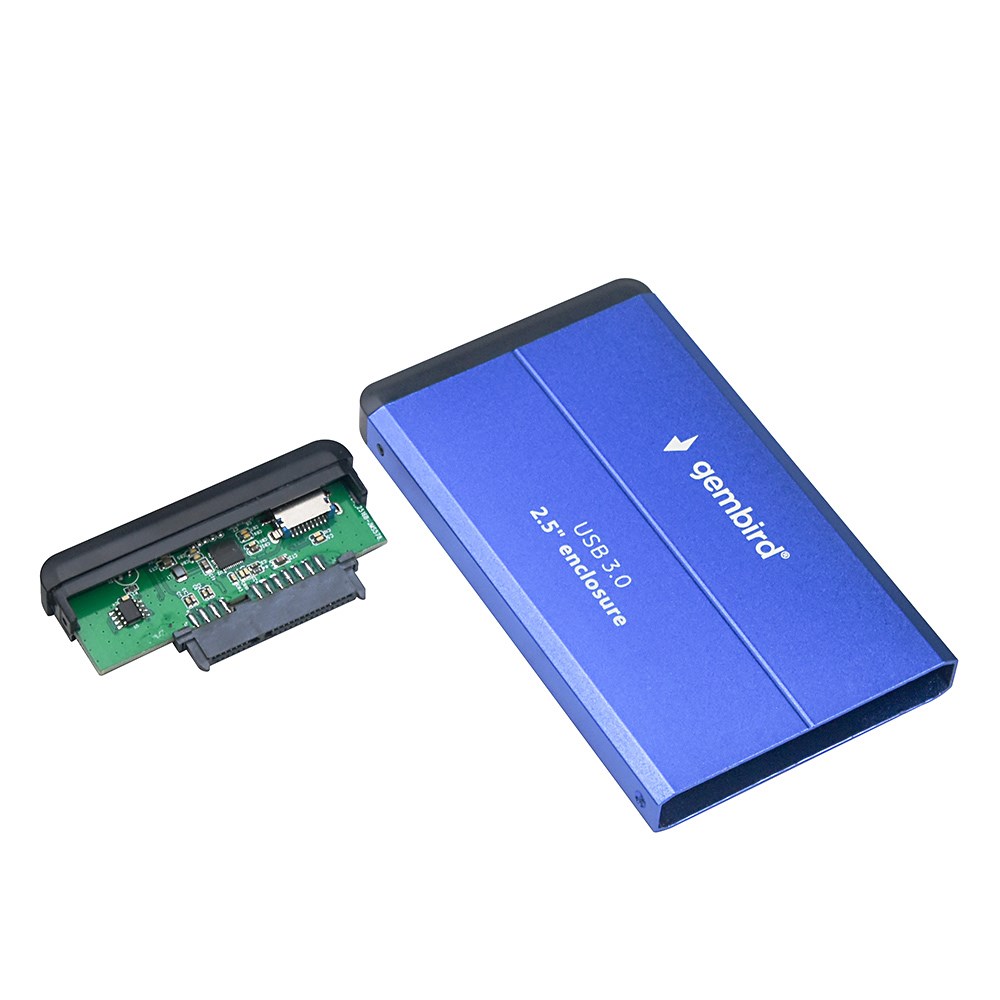 Kuti eksternale Gembird EE2-U3S-2-B, 2.5" SATA, USB 3.0, blu