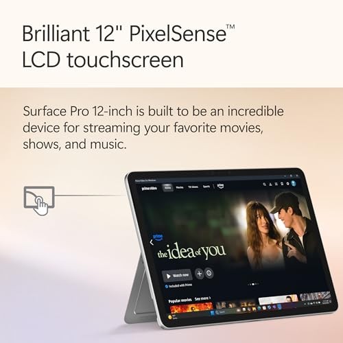 Tablet Microsoft Surface Pro Copilot Plus PC, 12" Touchscreen, Snapdragon X Plus, 16GB RAM, 512GB, Platinum