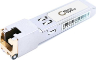 Modul SFP Lanview 1.25G, RJ45 bakri, 100 m, argjendtë