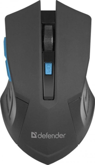 Maus Defender Accura, wireless, USB, i zi dhe i kaltërt