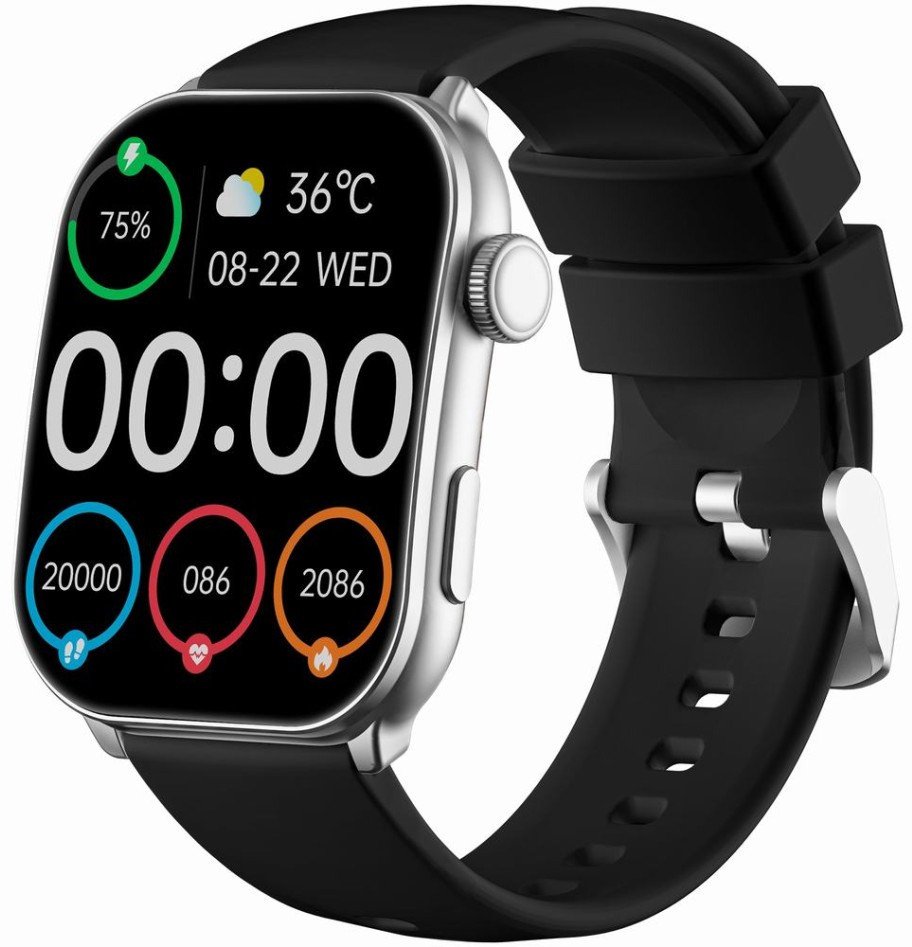 Smartwatch GRAViTY GT28-9 për femra, rrip gome 22mm, IP68, rozë