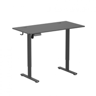 Tavolinë elektrike Serioux Ascend, 120x60 cm, rregullim lartësie, e zezë
