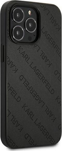 Mbulesë telefoni Karl Lagerfeld iPhone 13 Pro Max 6.7", lëkurë ekologjike, dizajn Ern Color