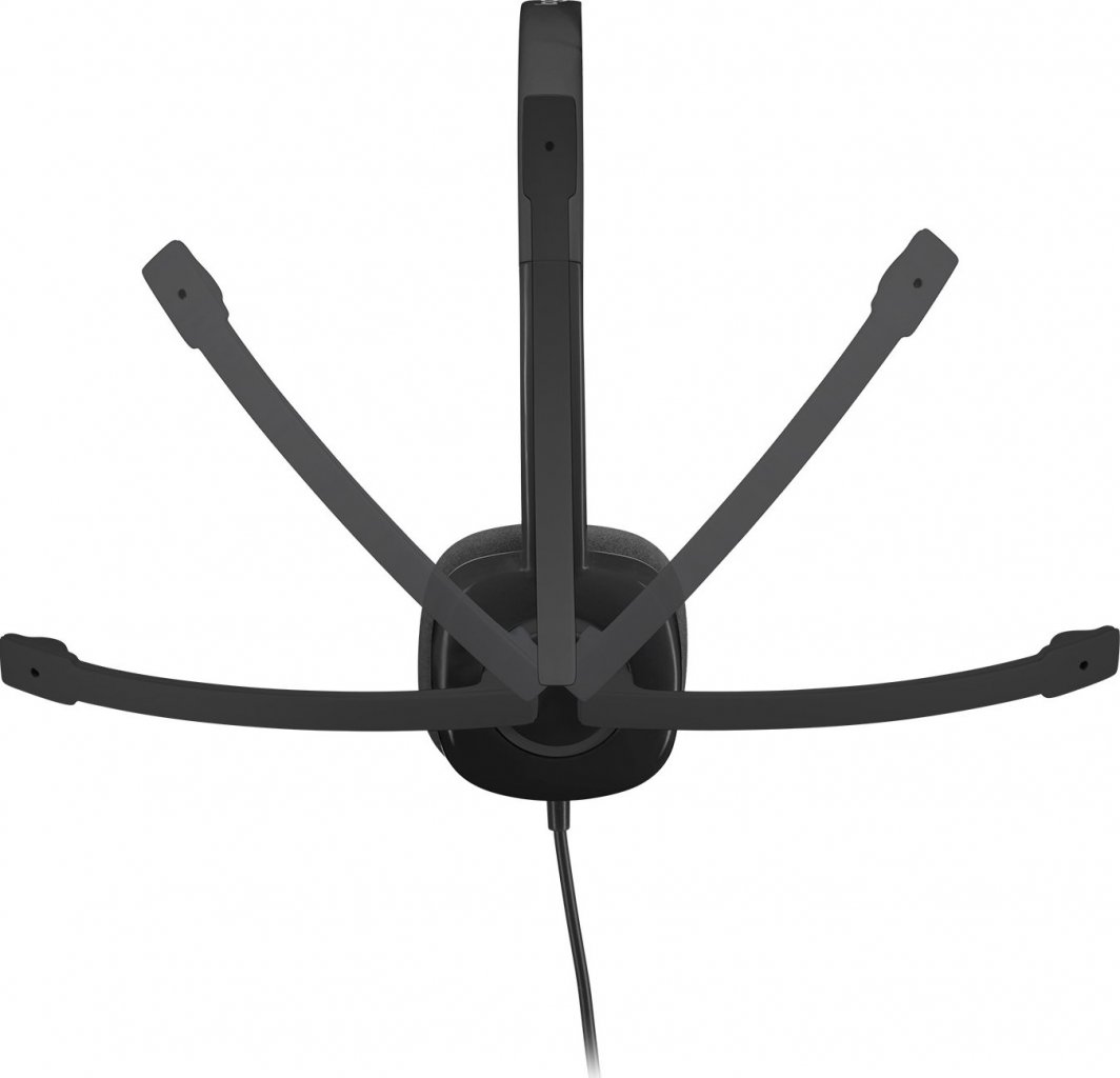 Kufje Logitech H151 me mikrofon, të zeza (981-000589)