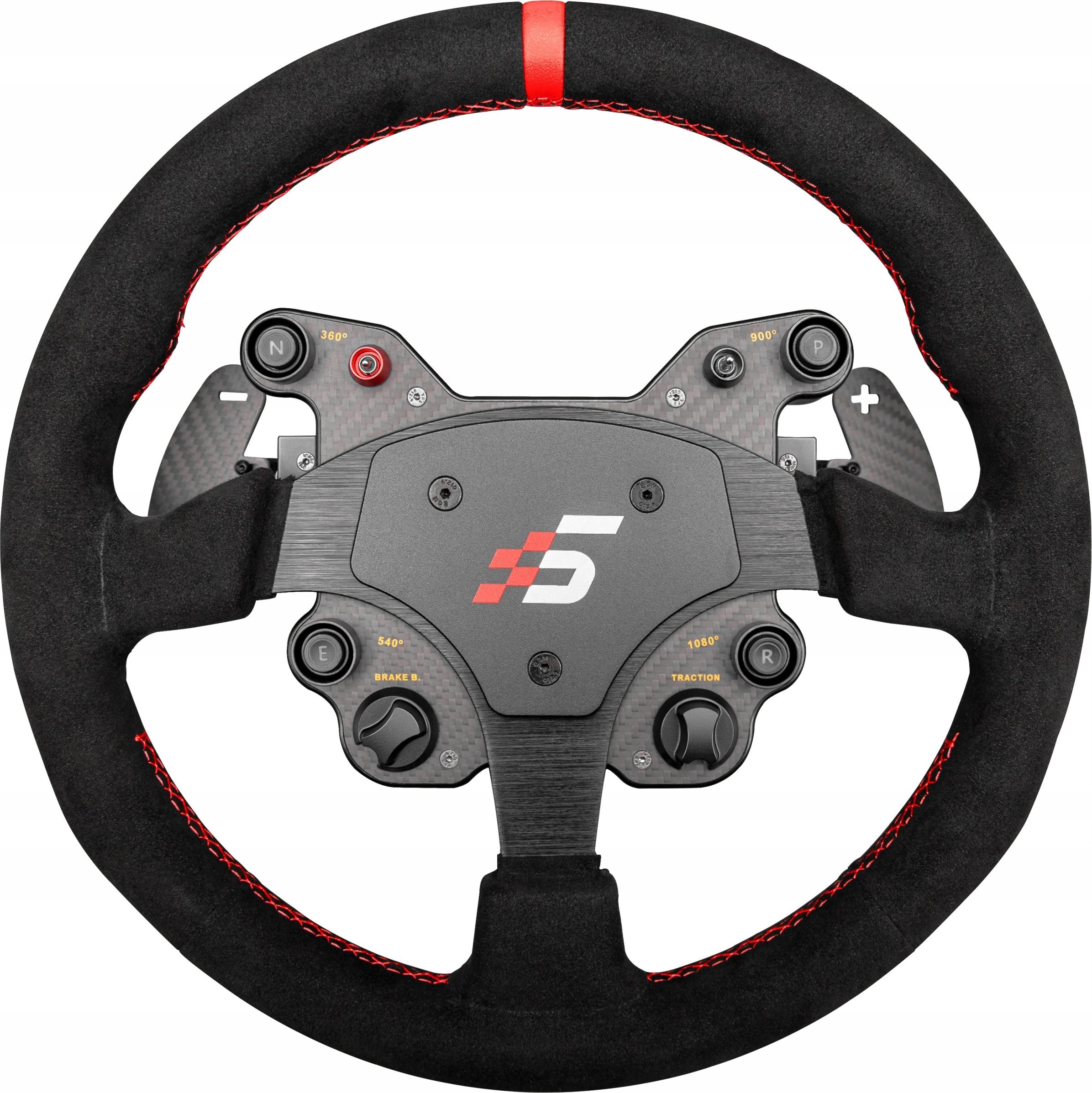 Тимон за трки Симагик GT1 SR, 330 mm, алкантара, црн