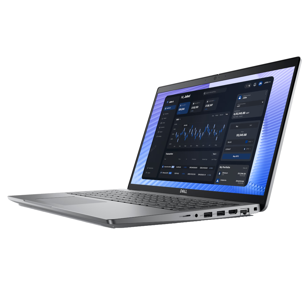 Laptop Dell Precision 3590, 15.6", Ultra 7 165H, 16GB, SSD512, NVIDIA RTX 500 Ada, i hirtë