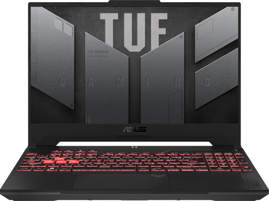 Лаптоп ASUS TUF Gaming A15, 15.6" 144 Hz, AMD Ryzen 9 7940HS, 16 GB RAM, 512 GB SSD, NVIDIA GeForce RTX 4070