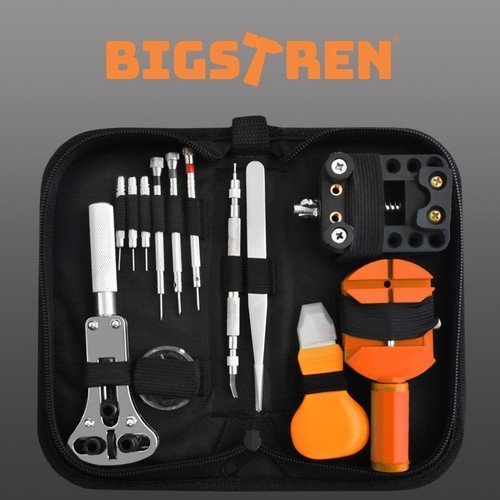 Set mjetesh për riparim orësh, për heqje hallkash dhe kapakësh, shumëpërdorim