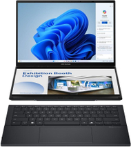 Laptop ASUS ZenBook Duo UX8406CA, 14" Touchscreen, Core Ultra 9, 32GB RAM, 2TB SSD, gri