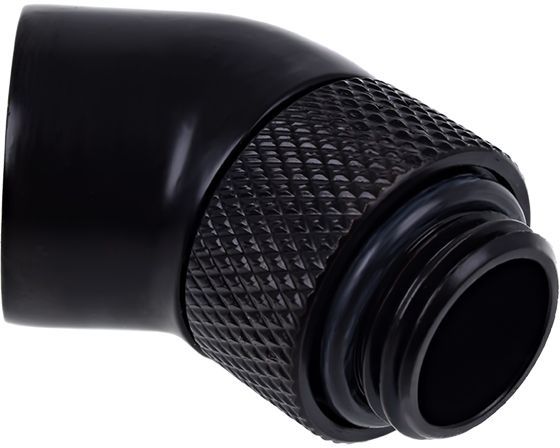 Alphacool Eiszapfen 45° Ротирачки Аголен Адаптер G1/4 AG до G1/4 IG