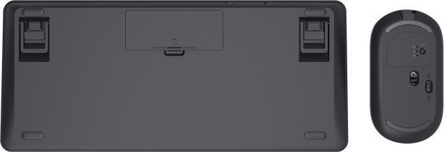 Set tastierë dhe maus Trust Lyra 24843, pa tela, Bluetooth, i zi