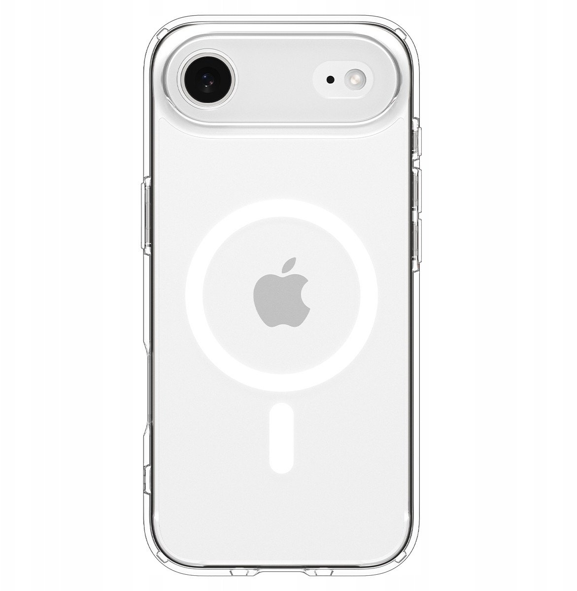 Mbulesë telefoni Spigen Ultra Hybrid MagSafe për iPhone 17 Air Pro, transparente, e bardhë