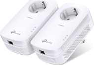 Powerline adapter TP-Link TL-PA8010P KIT, HomePlug AV2, Gigabit, i bardhë