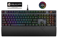 Tastierë ASUS ROG STRIX SCOPE II, ROG NX Snow / PBT, US, e zezë