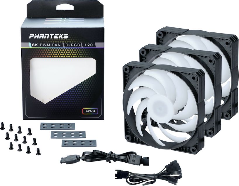 Set ftohësish Phanteks SK D-RGB PWM, 3 copë
