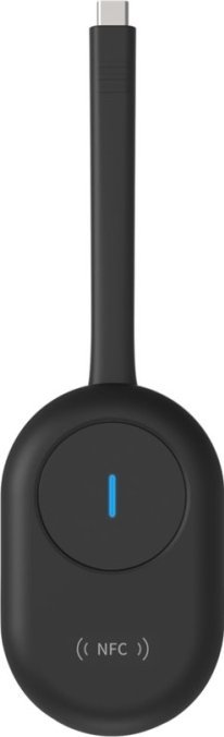 Dongell për ekran Hikvision DS-D5SC3B-B, USB Type-C, 4K Ultra HD, i zi
