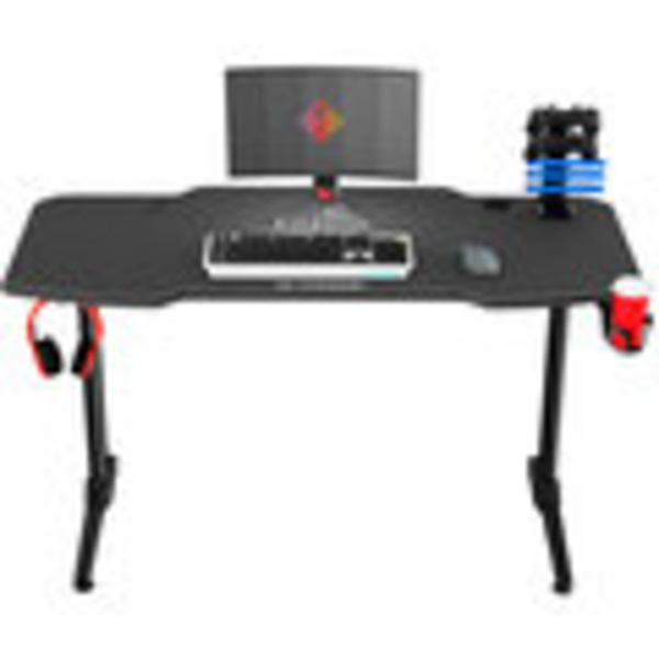 [OUTLET] Tavolinë Ultradesk Frag, e zezë / hirtë