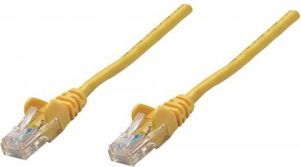 Kabllo Intellinet Network Solutions Patchcord, Cat6, S/FTP, PVC, 0.25m, e verdhë