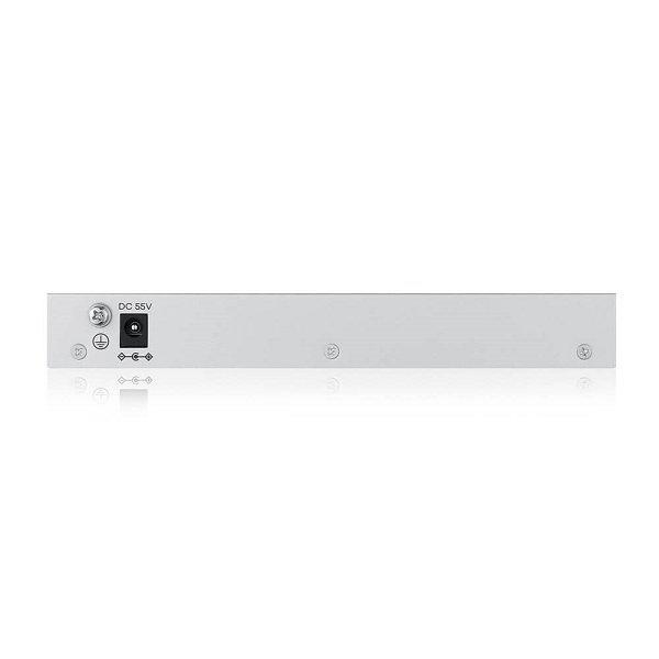 Switch rrjeti Zyxel GS1200-8HP, 8 porta Gigabit, 4 porta PoE+ 68W, fanless